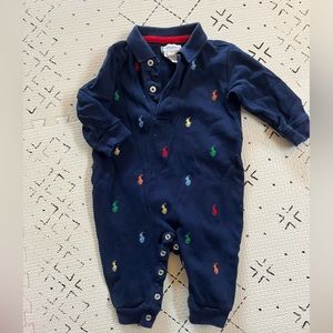 Ralph Lauren 6M Polo Jumpsuit